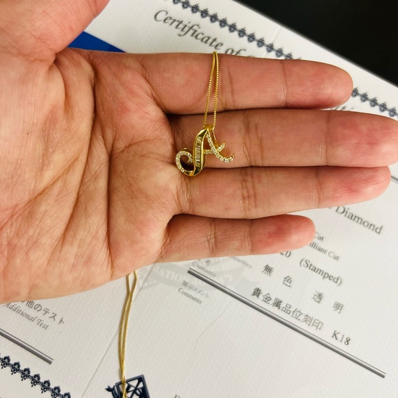 Preloved Initial Necklace - Picture 3 of 4